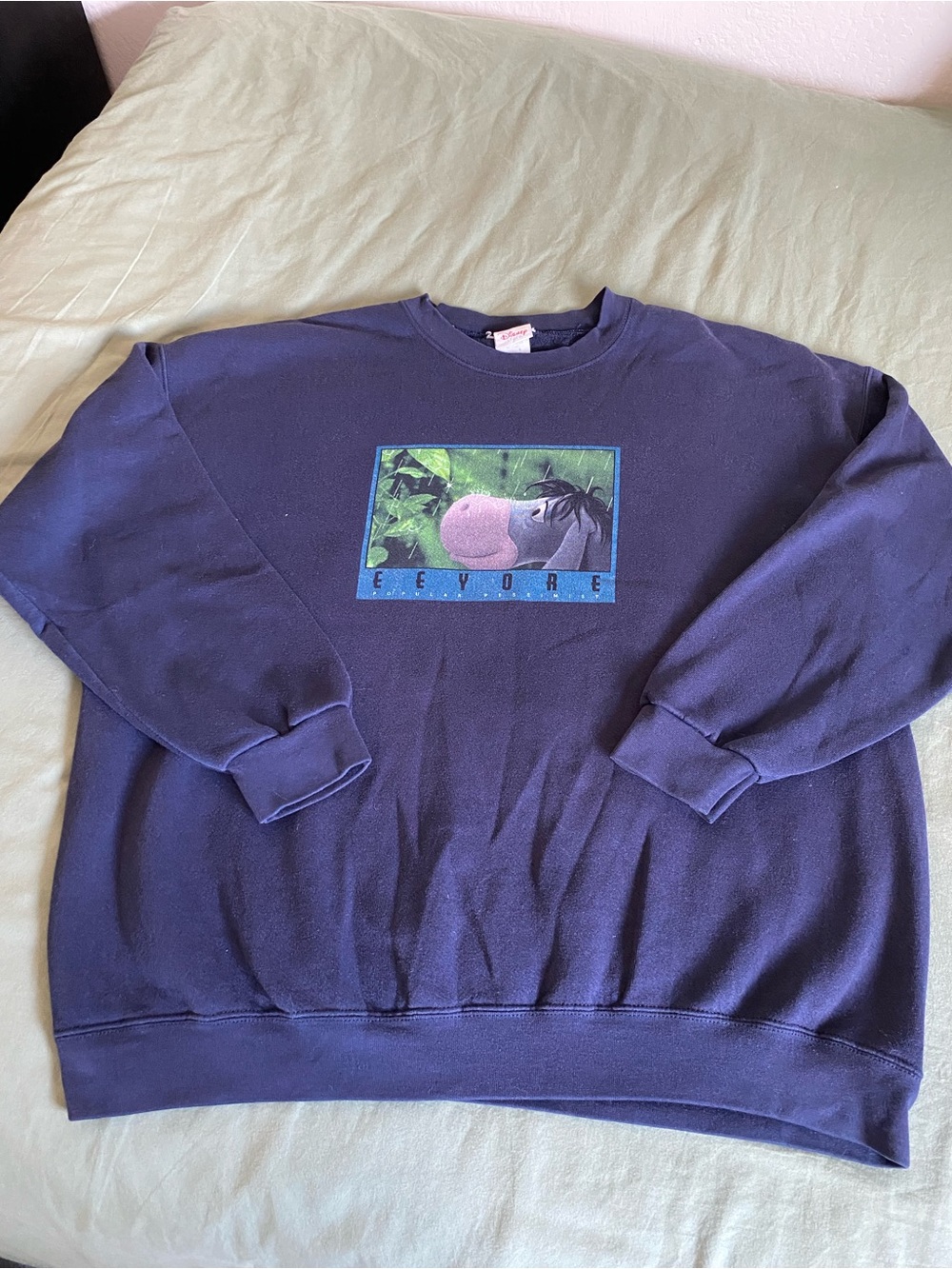 Disney Navy Eeyore Crewneck Sweatshirt